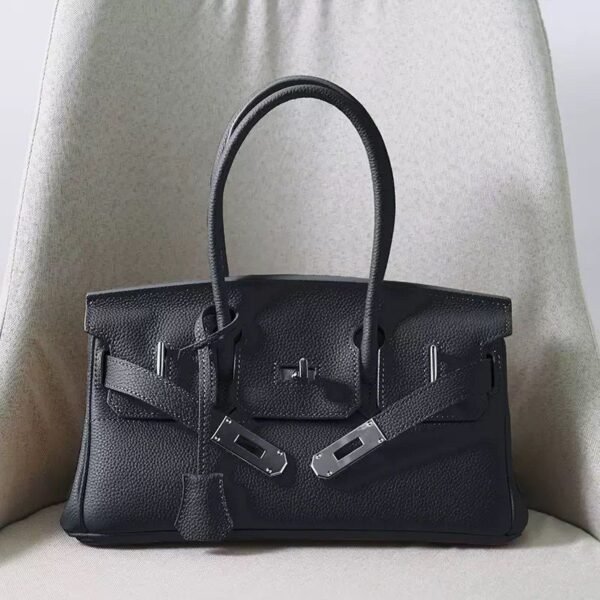 2025 Caban Evercolor Shoulder Birkin Light Silver Hardware 31MM